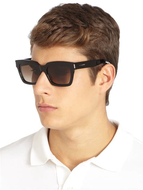 ysl eyeglasses men|saint laurent sunglasses men's.